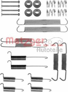 Metzger 105-0712 - Комплектуючі, барабанний гальмівний механізм avtolavka.club