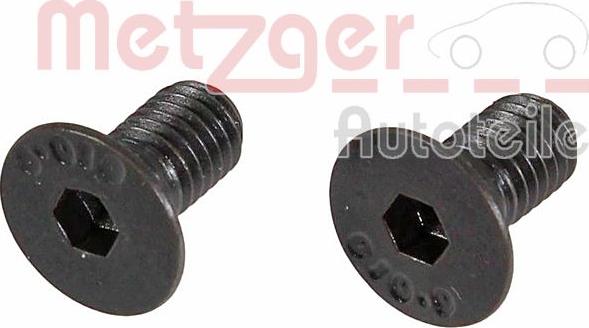 Metzger 11665K - Болт, диск гальмівного механізму avtolavka.club