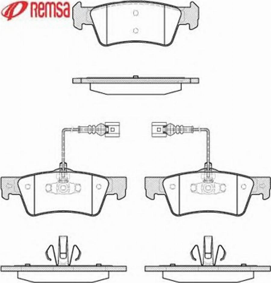 Metzger 118702 - Гальмівні колодки, дискові гальма avtolavka.club