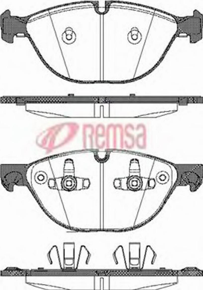 Metzger 1298.00 - Гальмівні колодки, дискові гальма avtolavka.club