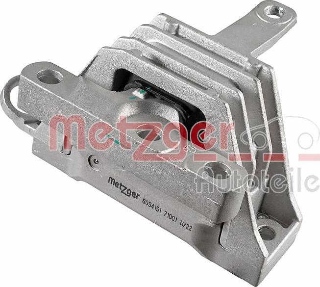 Metzger 8054151 - Подушка, підвіска двигуна avtolavka.club