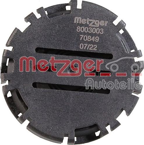Metzger 8003003 - Клапан підтримки тиску масла avtolavka.club