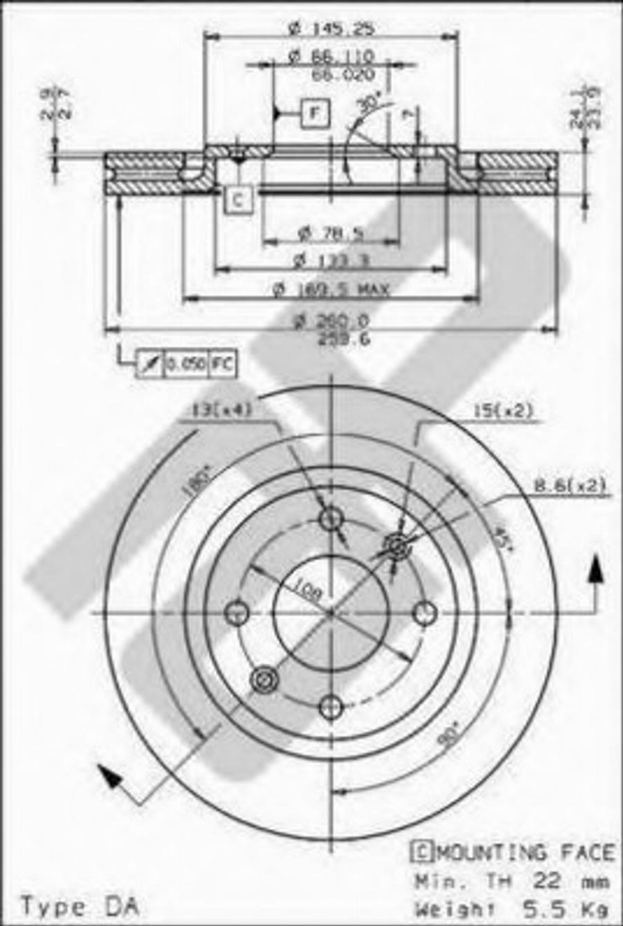 Metzger 24648 - Гальмівний диск avtolavka.club