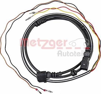 Metzger 2324120 - Ремонтний комплект кабелю, датчик частоти обертання колеса avtolavka.club