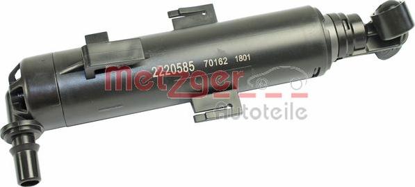 Metzger 2220585 - Розпилювач, форсунка, система очищення фар avtolavka.club