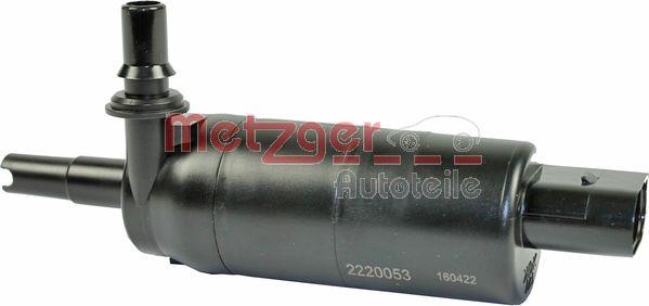 Metzger 2220053 - Водяний насос, система очищення фар avtolavka.club