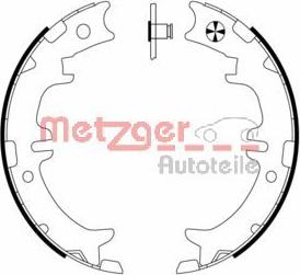 Metzger MG 958 - Комплект гальм, ручник, парковка avtolavka.club