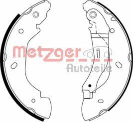 Metzger MG 966 - Комплект гальм, барабанний механізм avtolavka.club