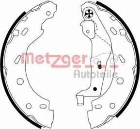 Metzger MG 785 - Комплект гальм, барабанний механізм avtolavka.club