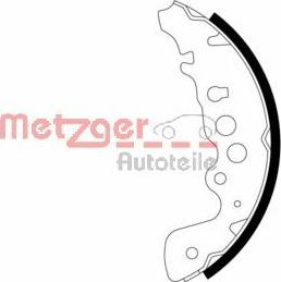 Metzger MG 730 - Комплект гальм, барабанний механізм avtolavka.club