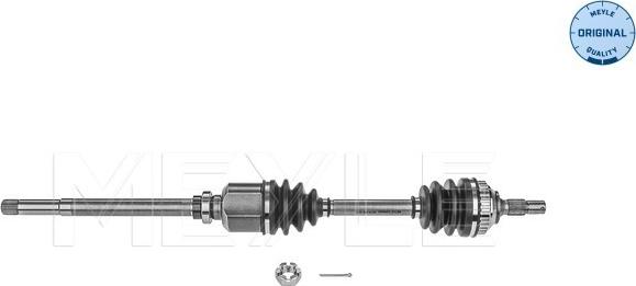 Meyle 40-14 498 0028 - Приводний вал avtolavka.club