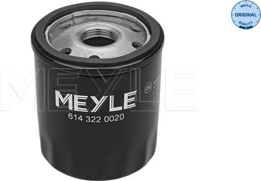 Meyle 614 322 0020 - Масляний фільтр avtolavka.club