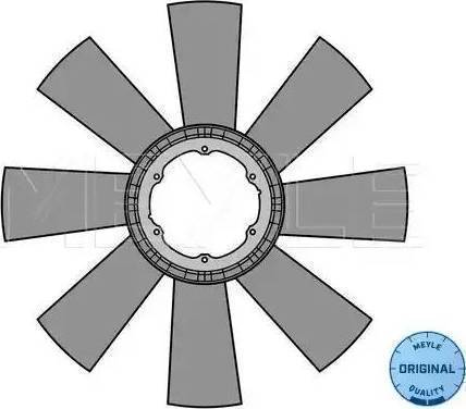 Meyle 14-34 232 0010 - Крильчатка вентилятора, охолодження двигуна avtolavka.club
