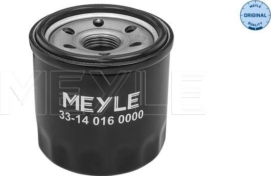 Meyle 33-14 016 0000 - Масляний фільтр avtolavka.club