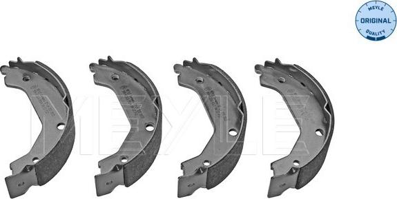 Meyle 37-14 533 0015 - Комплект гальм, ручник, парковка avtolavka.club