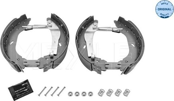 Meyle 714 533 0004/K - Комплект гальм, барабанний механізм avtolavka.club