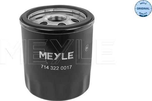 Meyle 714 322 0017 - Масляний фільтр avtolavka.club
