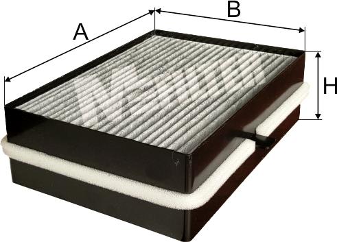 Mfilter K 959C - Фільтр, повітря у внутрішній простір avtolavka.club