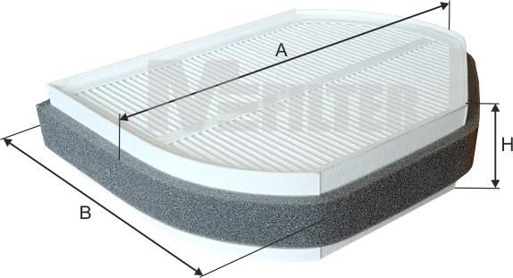 Mfilter K 9032 - Фільтр, повітря у внутрішній простір avtolavka.club