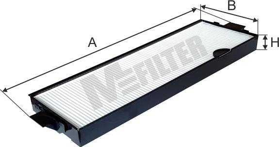 Mfilter K 9157 - Фільтр, повітря у внутрішній простір avtolavka.club