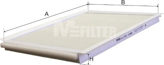 Mfilter K 988 - Фільтр, повітря у внутрішній простір avtolavka.club