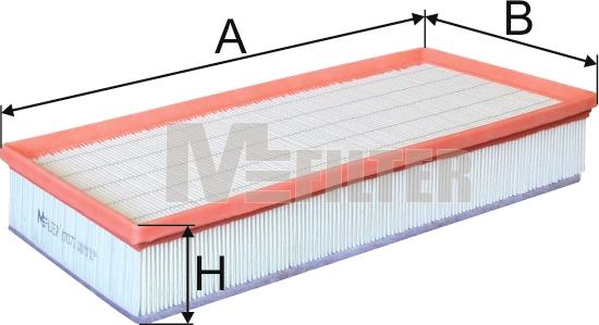 Mfilter K 7072 - Повітряний фільтр avtolavka.club