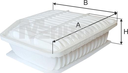 Mfilter K 7115 - Повітряний фільтр avtolavka.club