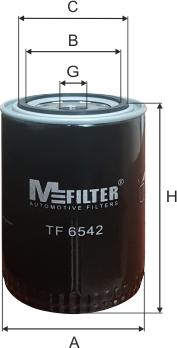Mfilter TF 6542 - Масляний фільтр avtolavka.club