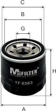 Mfilter TF 6563 - Масляний фільтр avtolavka.club