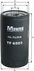 Mfilter TF 6503 - Масляний фільтр avtolavka.club