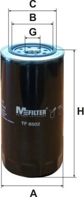 Mfilter TF 6502 - Масляний фільтр avtolavka.club