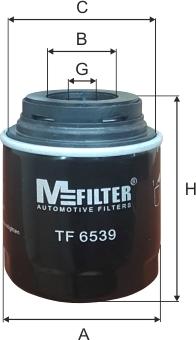 Mfilter TF 6539 - Масляний фільтр avtolavka.club