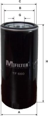 Mfilter TF 660 - Масляний фільтр avtolavka.club