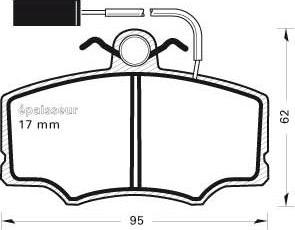 CAR PNT124 - Гальмівні колодки, дискові гальма avtolavka.club