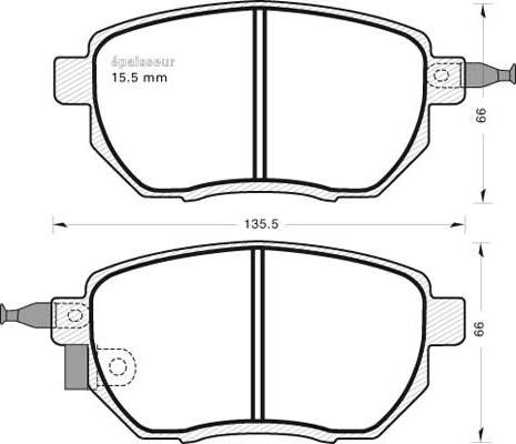 Magneti Marelli 363916060973 - Гальмівні колодки, дискові гальма avtolavka.club