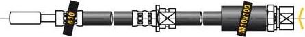 MGA F5340 - Гальмівний шланг avtolavka.club