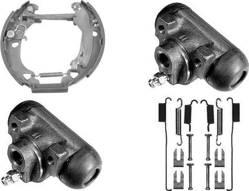MGA PM728120 - Комплект гальм, барабанний механізм avtolavka.club