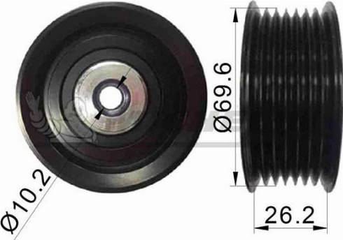 MICHELIN EngineParts SMAMP06064 - Паразитний / провідний ролик, поліклиновий ремінь avtolavka.club