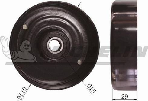 MICHELIN EngineParts SMAMP01024 - Паразитний / провідний ролик, поліклиновий ремінь avtolavka.club