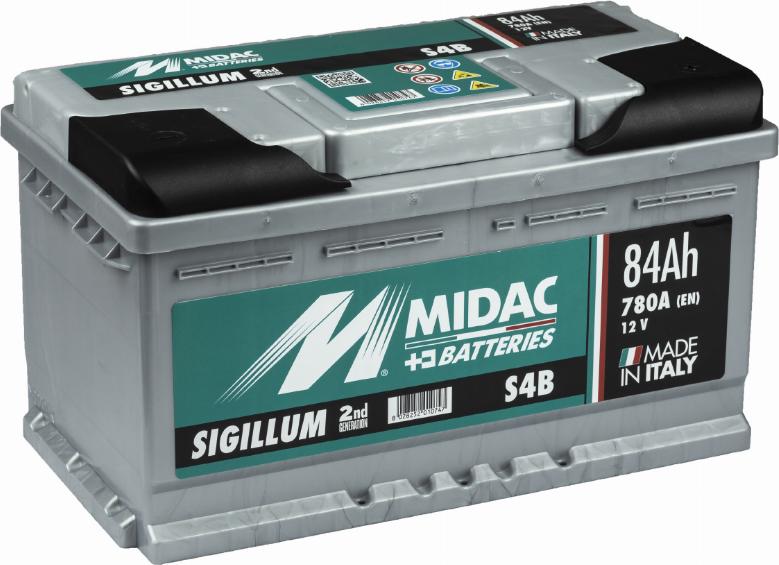 MIDAC S4B - Стартерна акумуляторна батарея, АКБ avtolavka.club
