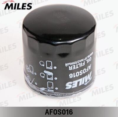 Miles AFOS016 - Масляний фільтр avtolavka.club