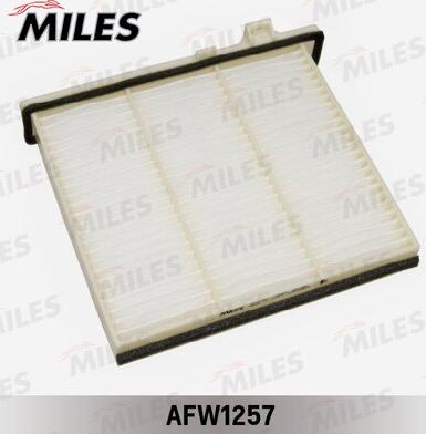 Miles AFW1257 - Фільтр, повітря у внутрішній простір avtolavka.club