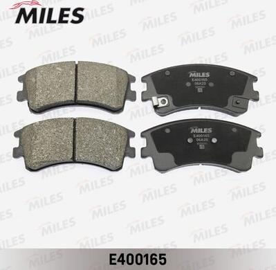 Miles E400165 - Гальмівні колодки, дискові гальма avtolavka.club