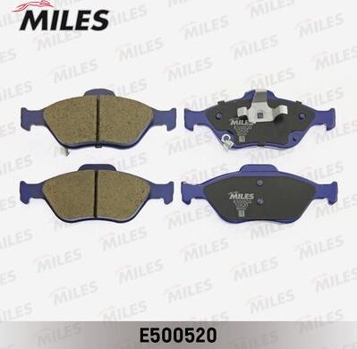 Miles E500520 - Гальмівні колодки, дискові гальма avtolavka.club