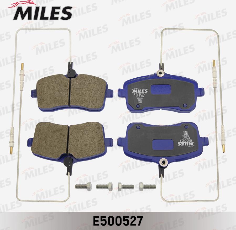 Miles E500527 - Гальмівні колодки, дискові гальма avtolavka.club