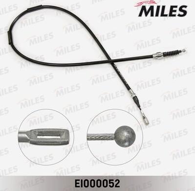 Miles EI000052 - Трос, гальмівна система avtolavka.club