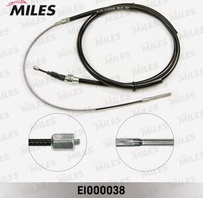Miles EI000038 - Трос, гальмівна система avtolavka.club