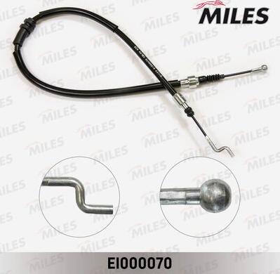 Miles EI000070 - Трос, гальмівна система avtolavka.club