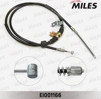 Miles EI001166 - Трос, гальмівна система avtolavka.club