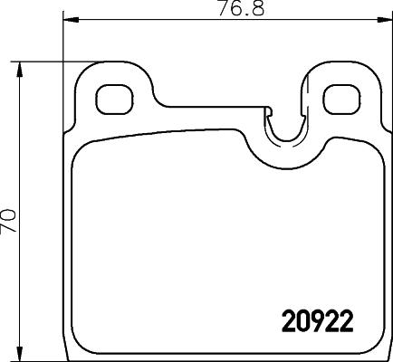 EBC Brakes DP540 - Гальмівні колодки, дискові гальма avtolavka.club